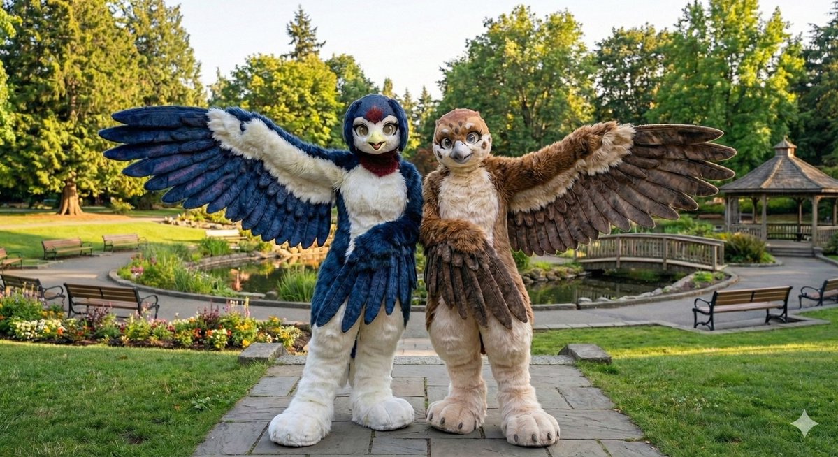 tihu111's tweet image. やりたいこと
ツバメグリフォンの姉とスズメグリフォンの妹でツーショット撮影

不足してるもの
着ぐるみ
相方
お金
依頼先

⁝( `ᾥ´  )⁝