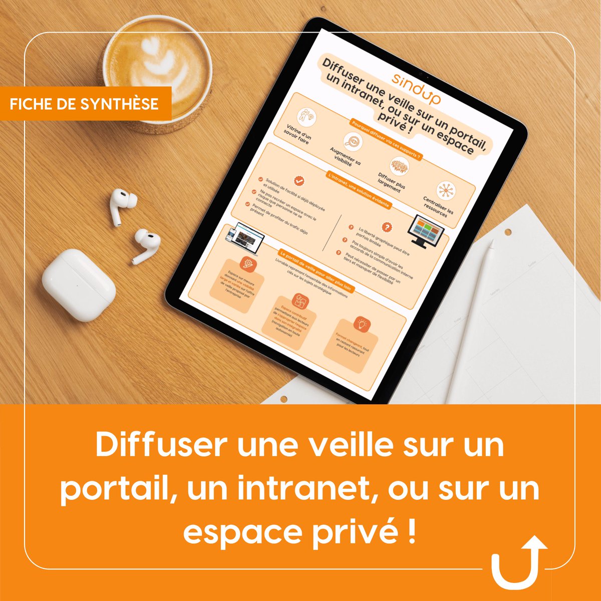 Portail, intranet ou espace privé : la diffusion de la veille permet de centraliser l’information et de renforcer la visibilité auprès des équipes.

Découvrez notre fiche de synthèse dédiée à la diffusion de la veille :

- Pourquoi diffuser la veille sur ces supports
- Les