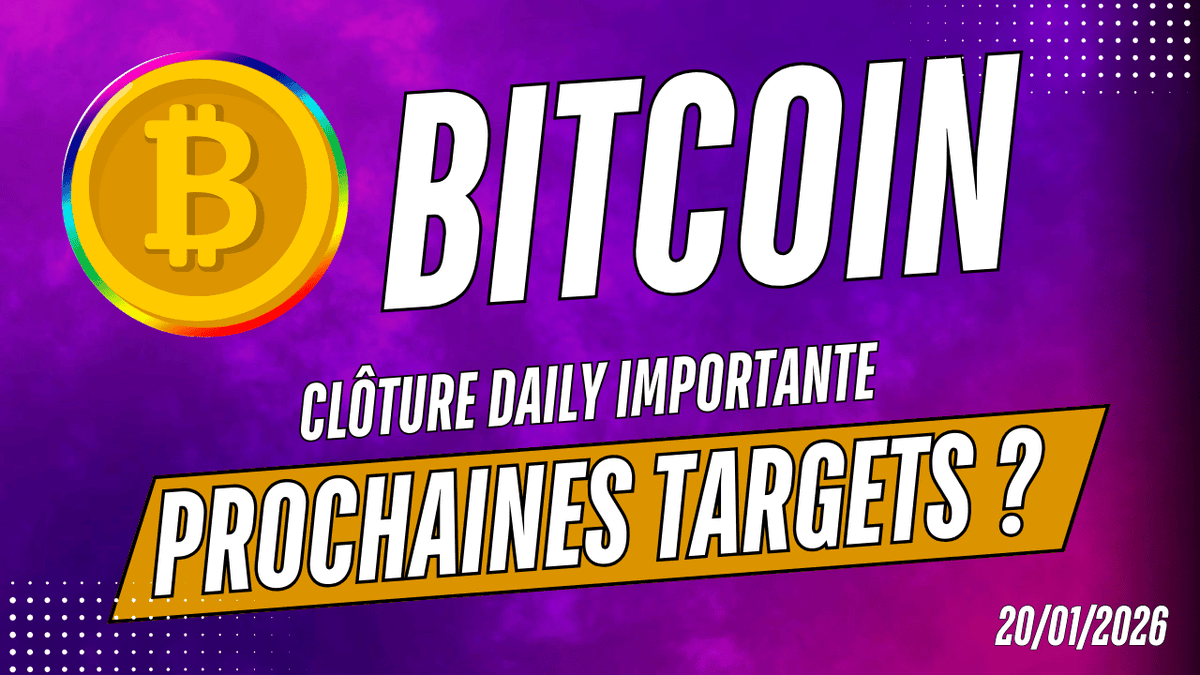 BITCOIN CLÔTURE DAILY IMPORTANTE 🚨 QUELLES SONT LES PROCHAINES TARGETS ?  ANALYSE CRYPTO & NEWS Vidéo disponible içi : 👉 https://t.co/BXOMTn3sOf -  Commentez ma vidéo sur YouTube ✓ - Partagez et retweetez