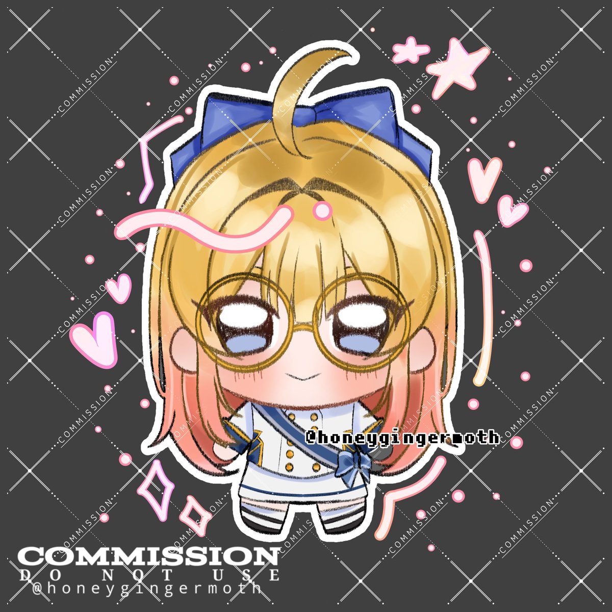 honeygingermoth's tweet photo. Comm'ed by a friend on FB!
@/lenanowi

Im perpetually open  of sketch comms and YCH chibi comms till the end of time 

#commissionsopen #artmoots https://t.co/39C54uDsOn