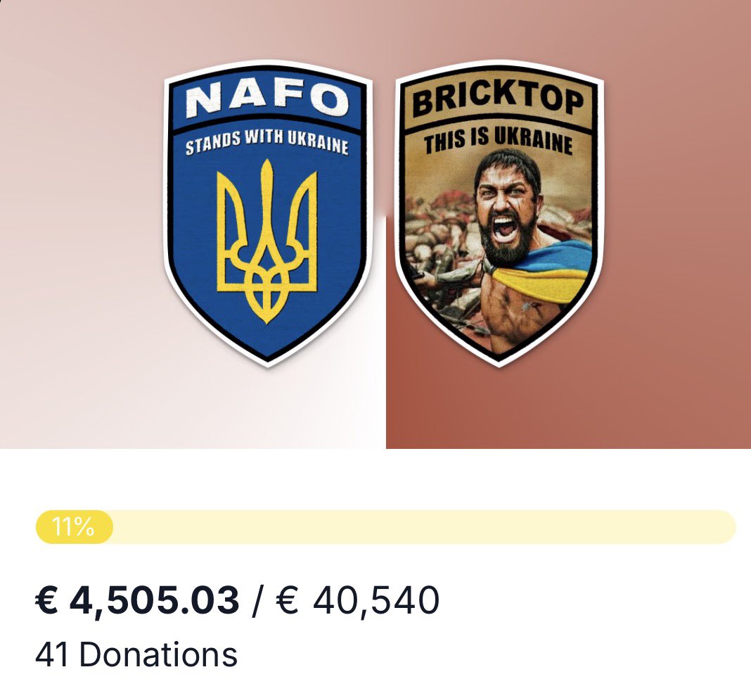 Thank you so much to anyone that’s donated or helped get the message out so far! I truly can’t thank you enough. 

We have reached 11% of the target. 

Every single donation matters. Every share, like and comment helps more than you can imagine. 

help99.co/patches/brickt…