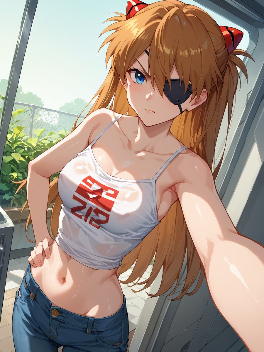 Pitophee's tweet photo. Asuka Langley ✨ from Evangelion Rebuild https://t.co/HEC4CbSBhv