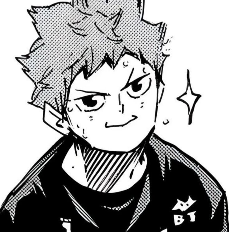 smileyshoyo's tweet photo. manga shoyo is truly the cutest https://t.co/o9c2KPdfV3