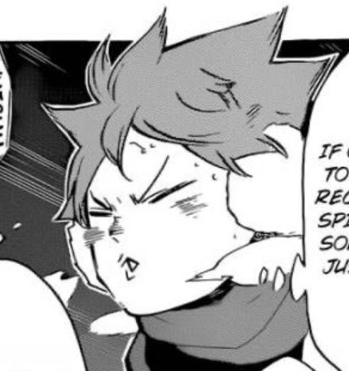 smileyshoyo's tweet photo. manga shoyo is truly the cutest https://t.co/o9c2KPdfV3