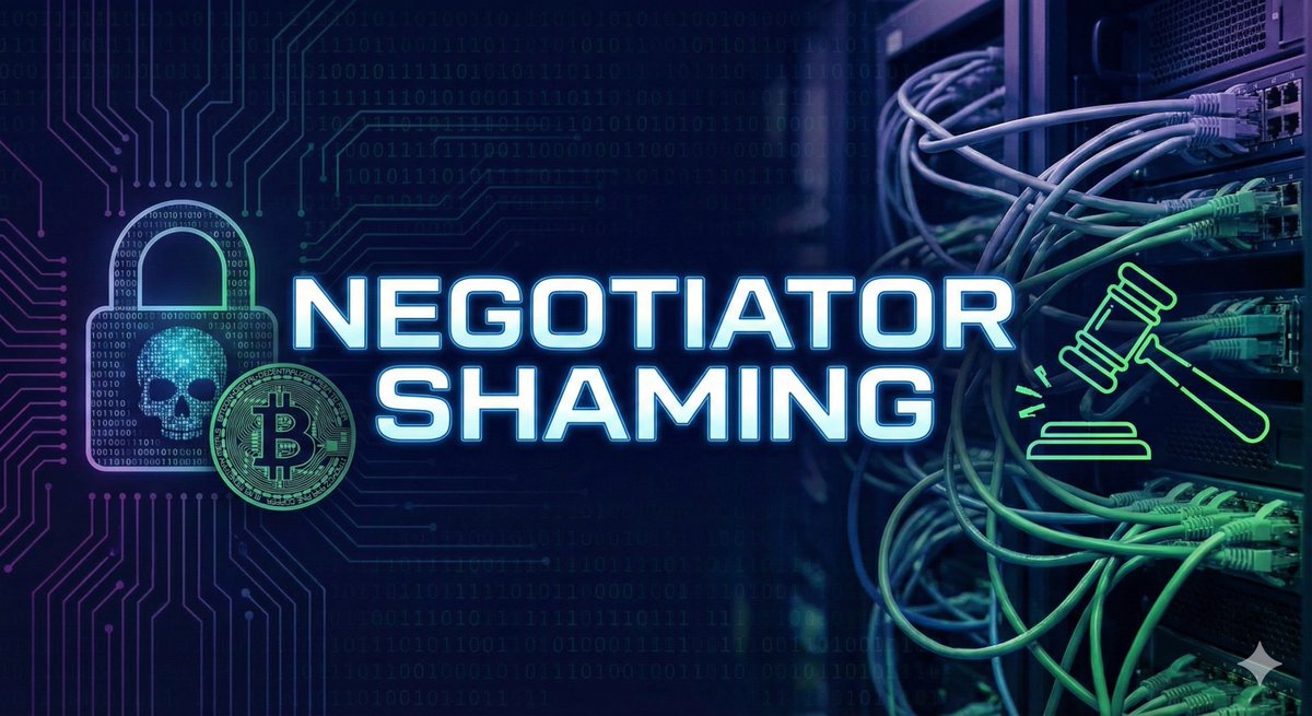 ido_cohen2's tweet photo. ⚠️ New Intelligence: Ransomware Groups Targeting Negotiators

The Everest ransomware group has publicly "blacklisted" a recovery service, threatening to leak sensitive negotiation logs.

This marks another instance of "Negotiator Shaming," a tactic previously used by groups like LockBit and Royal. Threat actors are increasingly hostile toward intermediaries, accusing them of stalling or "scamming" both the victim and the attacker.

🔗 Full Report: https://t.co/aj3TMnEYNd
#CyberSecurity #Ransomware #Everest #ThreatIntel #Negotiation