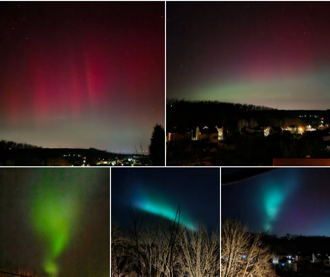 Dohnaer's tweet photo. Polarlichter über #Dresden von #Dohna aus gesehen. Was für ein Schauspiel. https://t.co/4S1G3xB9NV