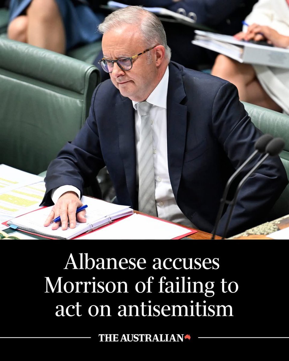 A good leader holds themselves to account. A good leader doesn’t deflect everything to everyone &amp; anyone else!! 

Albanese has accused his predecessor Scott Morrison of overseeing a spike in antisemitism &amp; not acting, in an extraordinary rebuttal of attacks on his own failings