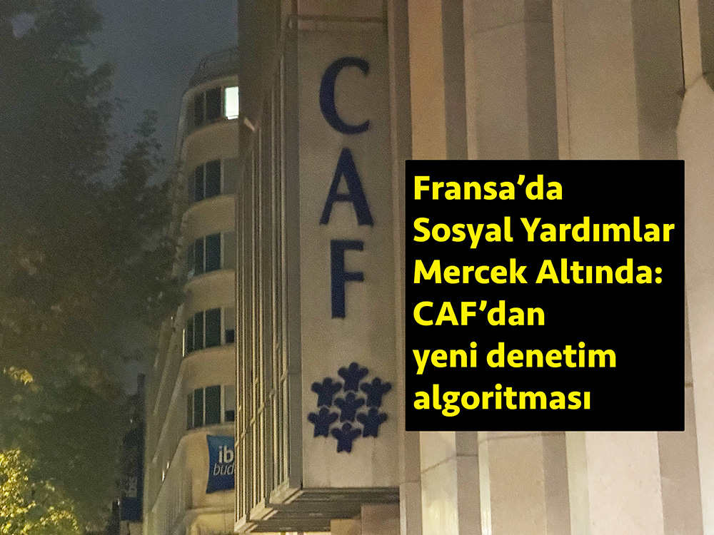 Fransa’da Sosyal Yardımlar Mercek Altında: CAF’dan yeni denetim algoritması 
fransapostasi.fr/fransa/fransad… 

#postahaber #postafransa #fransadakitürkler  #fransahaber #fransapostası #fransa #fransasosyalyardım #fransaçocukparası  #fransaaileyardımı  #sosyalyardım #algoritma