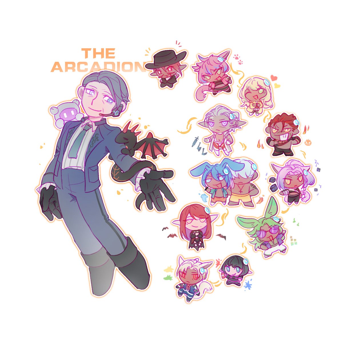 icobee2plus1's tweet image. 阿卡狄亚的幸福是一个圈...