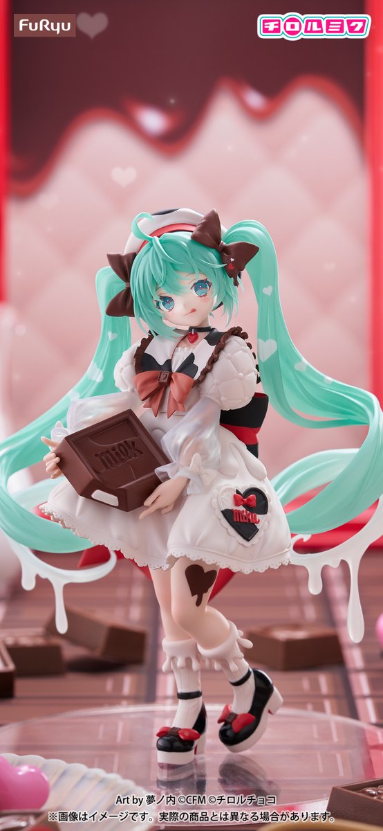 フリュープライズ新着情報／ 2月上旬から順次展開スタート🍫❤ #初音