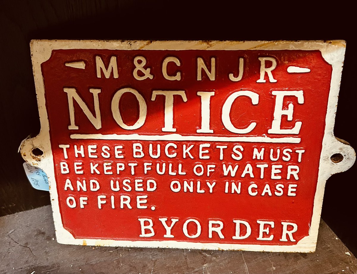 Metal sign £275 CAB19 #matlockantiques