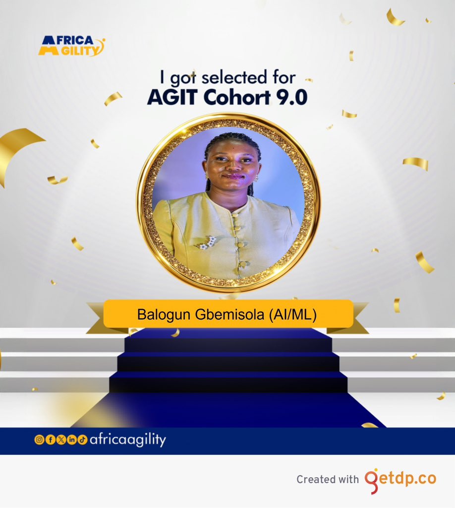 LIGHTofWID's tweet photo. I made it💃😌🥇

Thank you @AfricaAgility https://t.co/xl9S7QBgPd