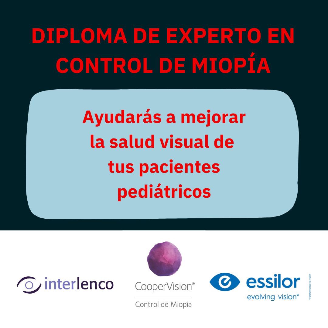 🚨 HOY ES EL ÚLTIMO DÍA🚨
Cierre definitivo de inscripciones
🎓 Título universitario
💻 100% online
🎥 Clases grabadas (y opción de directo)
💳 Pago aplazado disponible
👉 A partir de mañana, ya no será posible inscribirse.
📩 Últimas dudas (solo hoy): expertomiopia@um.es