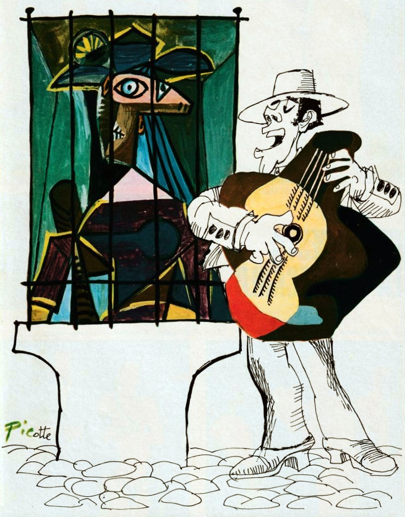 SieteSofi's tweet photo. Exposición '#Picasso en la obra de Mingote' en la Fábrica del Humor del @iq_humor hasta el 22 de febrero

➕#humor &amp; #arte #cartoon #art #cartoons #CartoonArt 
👉https://t.co/2BUzALIBEN https://t.co/KrUBFNgZH5