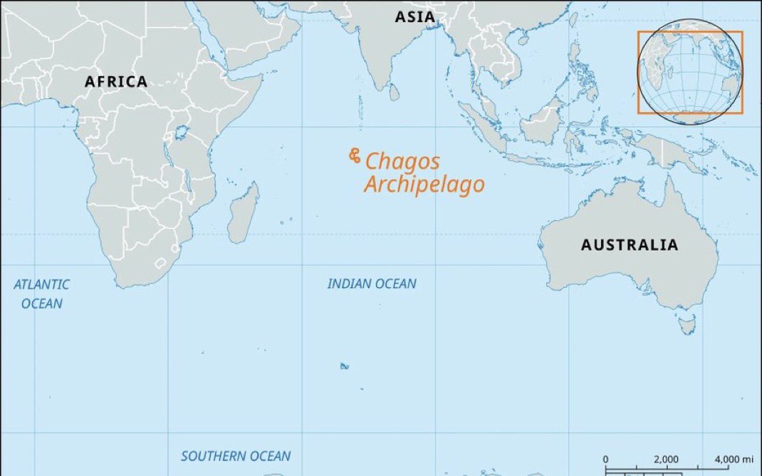 visegrad24's tweet image. BREAKING:

For the first time, Trump now calls the UK’s plans to hand over sovereignty over the Chagos Archipelago to Mauritius “great stupidity”

Trump:

Shockingly, our “brilliant” NATO Ally, the UK, is currently planning to give away the Island of Diego Garcia, the site of a…