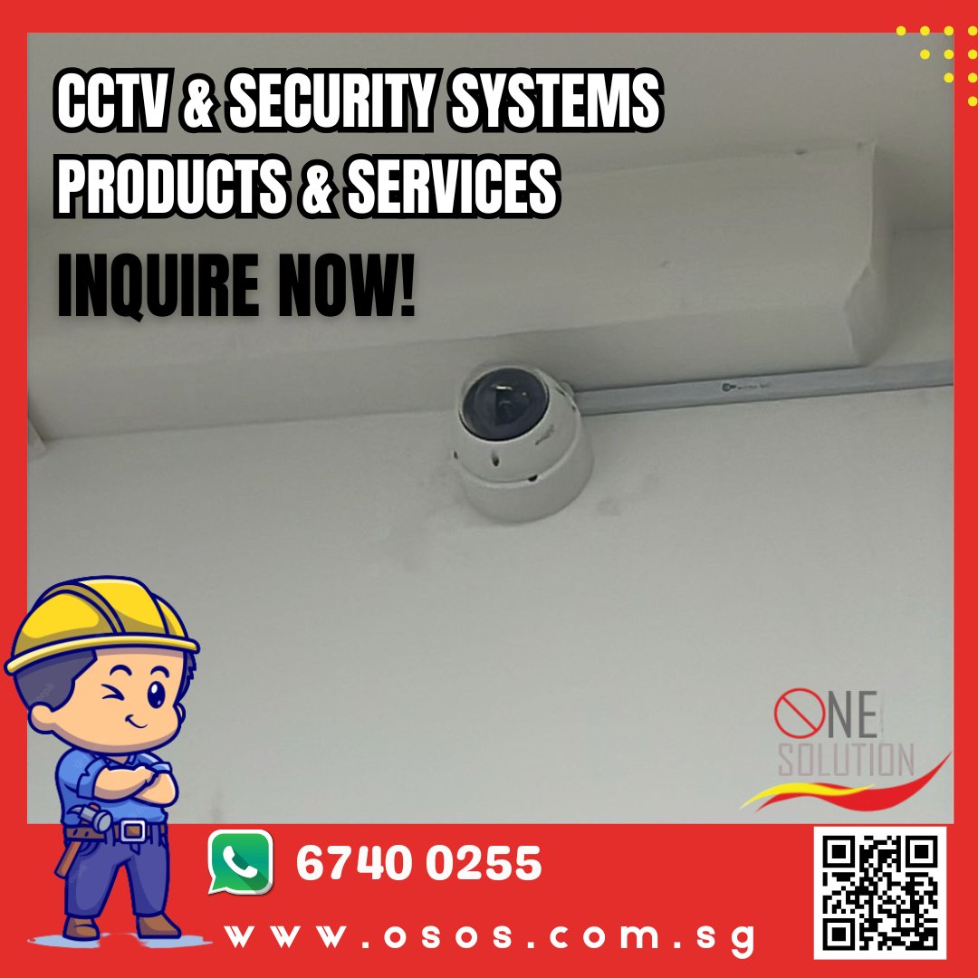 osos_sg's tweet image. 🔐📹 Job Done – CCTV Installed with Neat Junction Box
Clean workmanship matters. This setup keeps all cables protected, concealed, and built to last.

Need professional CCTV installation?
📲 6740 0255 | 🌐 osos.com.sg
#CCTVSG #CCTVInstallation #OSOS #SingaporeSecurity