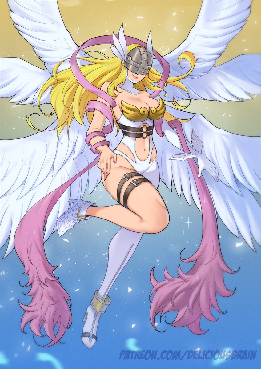 Angewomon 👼
#Digimon  
#デジモン