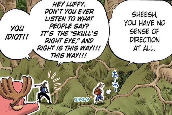 daily_zoro's tweet photo. The way zoro is the only person luffy treats like a fool is so hilarious https://t.co/7WgJM9c5lP