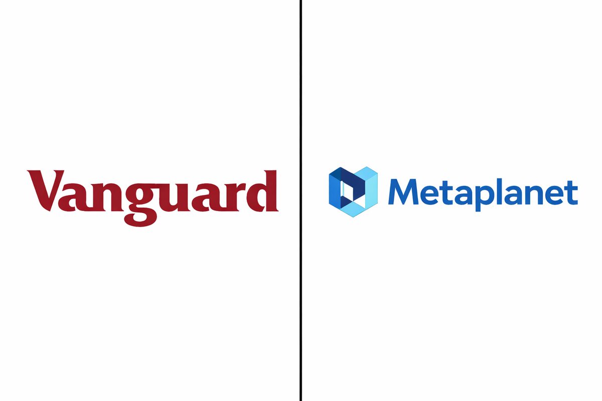 Vanguard buy`s Metaplanet in Asia

Bullish for #Bitcoin