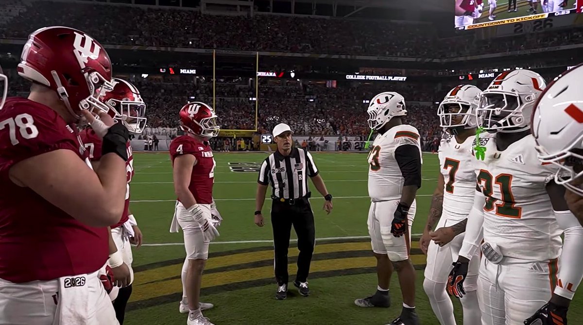 Miami vs Indiana Football January 19, 2026 CFP National Championship Full Game Replay
nfl-video.com/miami-vs-india…