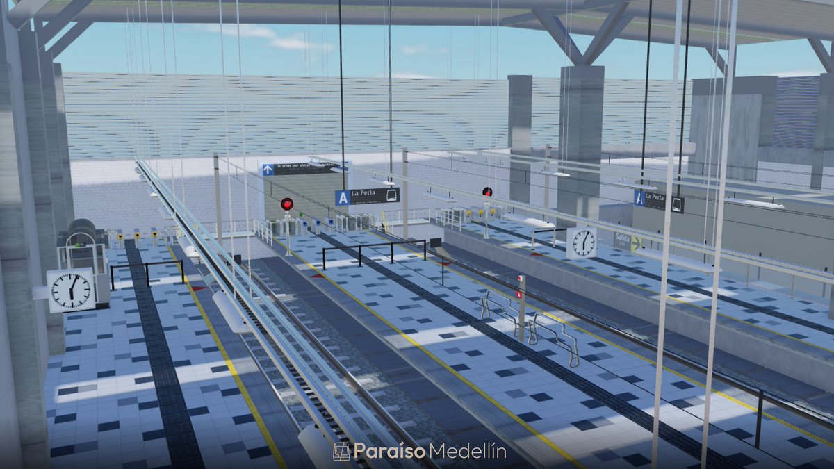 Paralevel - Transporte Público en Roblox tweet media