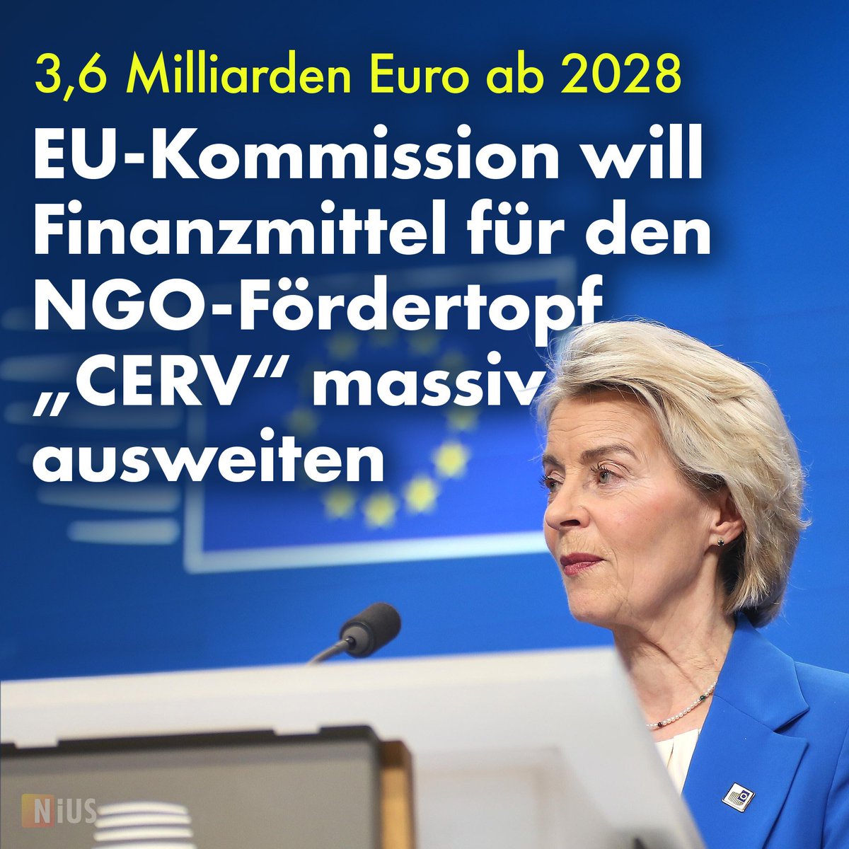 niusde_'s tweet image. Über „CERV“ wird ein „breites Spektrum“ an „Organisationen der Zivilgesellschaft“ mit Steuermitteln ausgestattet, die in den EU-Mitgliedsstaaten gegen Bedrohungen wie Desinformation, Rechtsextremismus, Hate Speech und Muslimfeindlichkeit vorgehen oder Klimagerechtigkeit und das…