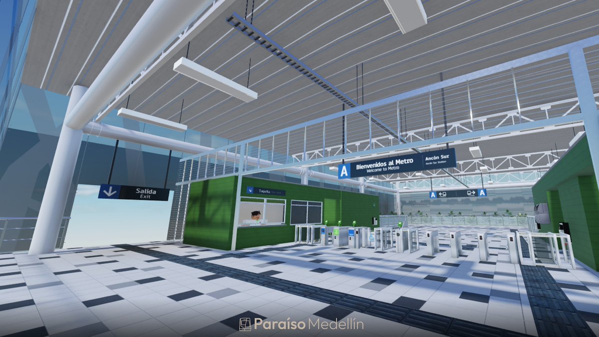 Paralevel - Transporte Público en Roblox tweet media