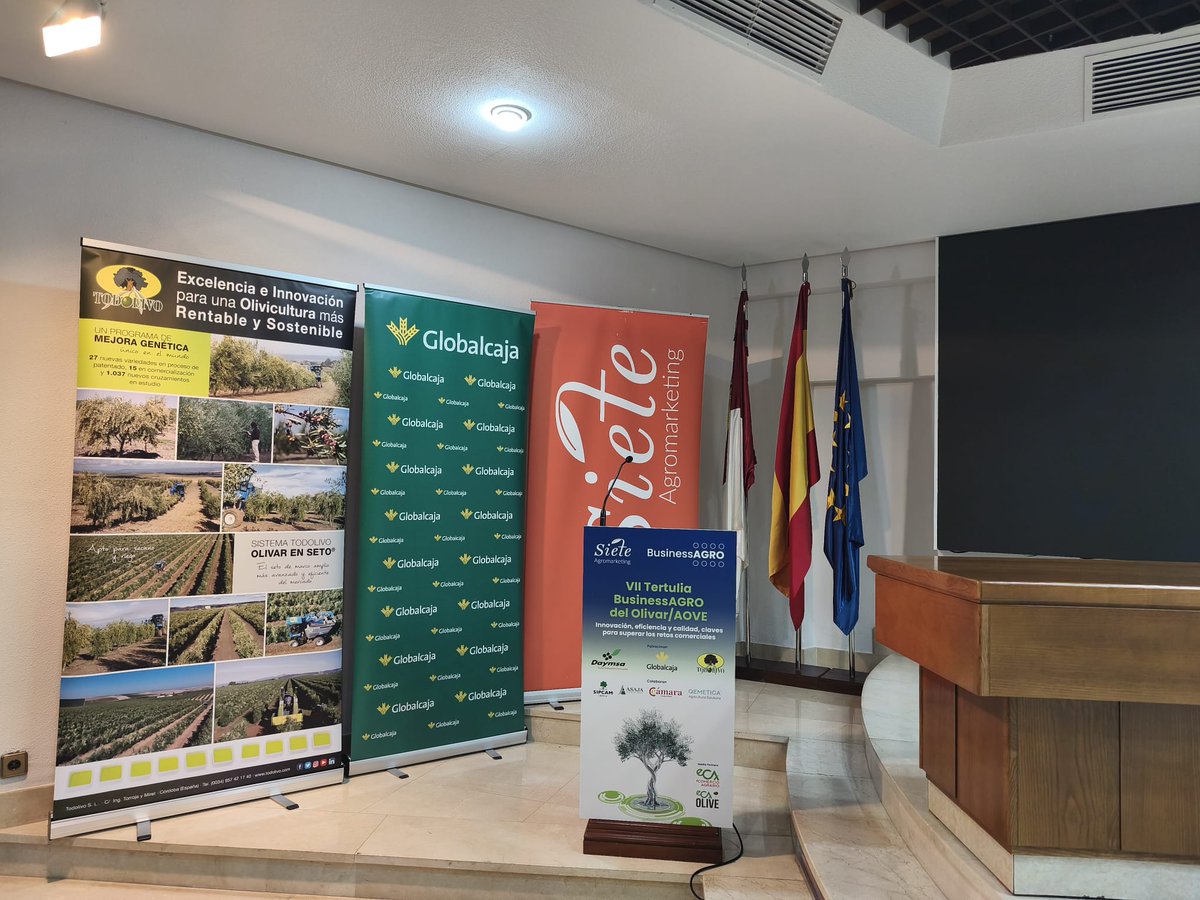 Ya estamos listos desde #ECAOlive para la #VIITertuliaOlivar 

Os esperamos en la Cámara de Comercio de Ciudad Real ❗️