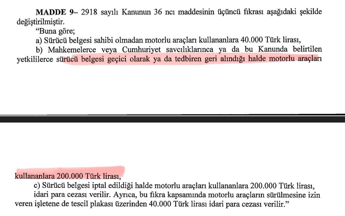 BirEhliyet BirAile
Ölümlü kazalar hariç #EhliyetAffı zaruridir. İnsanlık düşmanı feto artığı sudge zulümdür 
Yeterli sayıda kurs yok sıra çok mağduriyet günden güne artıyor vatandaşın sesine kulak verin. 
200.000 TL ceza mı olur.
<a href="/PrfDrFilizKilic/">Prof. Dr. Filiz KILIÇ</a> 
<a href="/dbdevletbahceli/">Devlet Bahçeli</a> 
<a href="/YildizFeti/">Feti Yıldız</a>