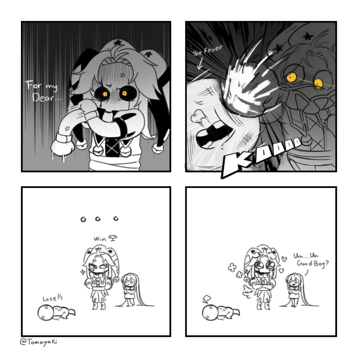 _Tomoyaki_'s tweet image. The fever has passed and I feel a little better, so I wanted to share about the dream I had of seeing Pierrot, it kinda funny tho ❤️

#thefreakcircus #Pierrot #PierrotxExuvia