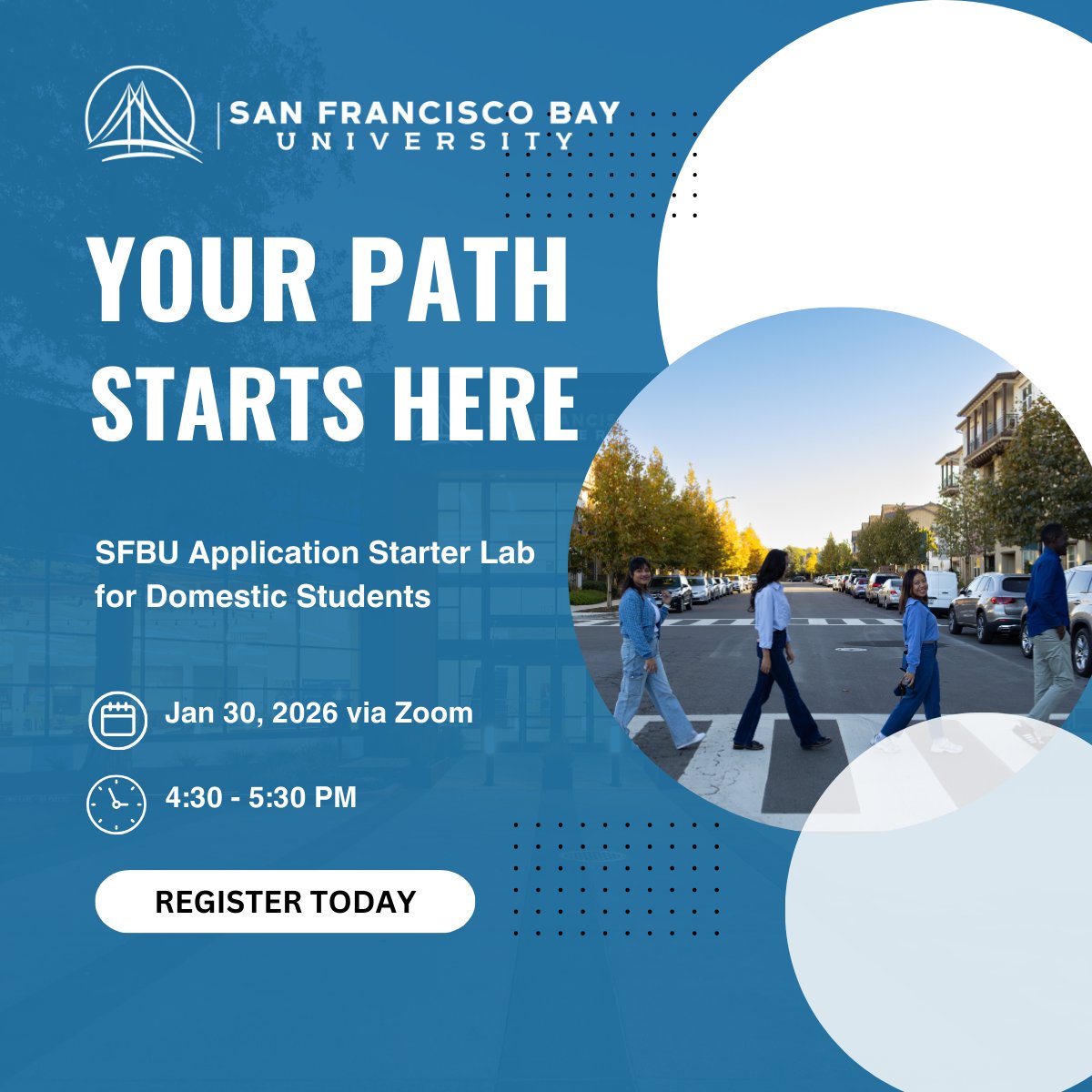 San Francisco Bay University tweet media