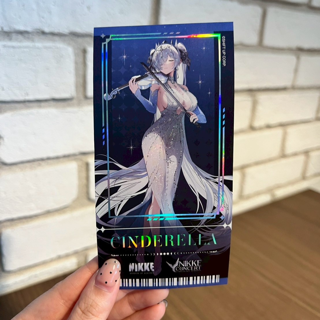 【~12/24-26納品御希望】奏様　リクエスト品 ○○#NIKKE オケコン 限定グッズ🎼○○ 🎶ランダムチケット風
