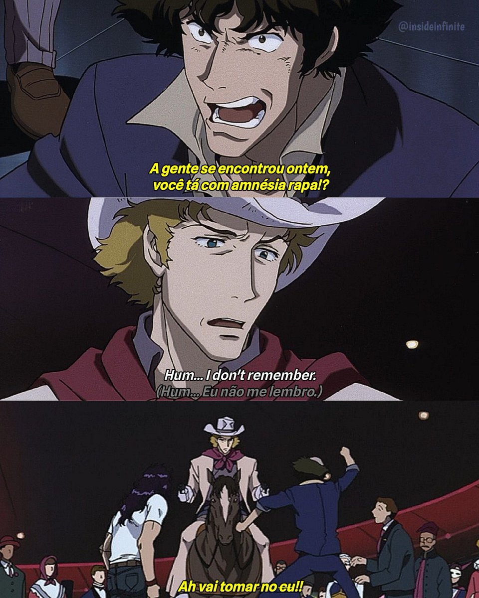 insideinfinite's tweet image. Cowboy Bebop (1998)
Dir: Shinichiro Watanabe.
