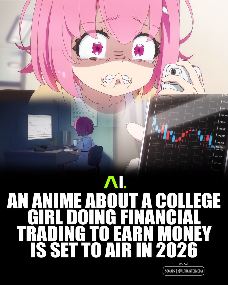 FX Senshi Kurumi-chan is an upcoming 2026 anime by Studio Passione that blends a soft, cute visual style with the harsh psychological realities of financial trading. The story follows a college girl who turns to foreign exchange trading after losing her mother to debt, portraying