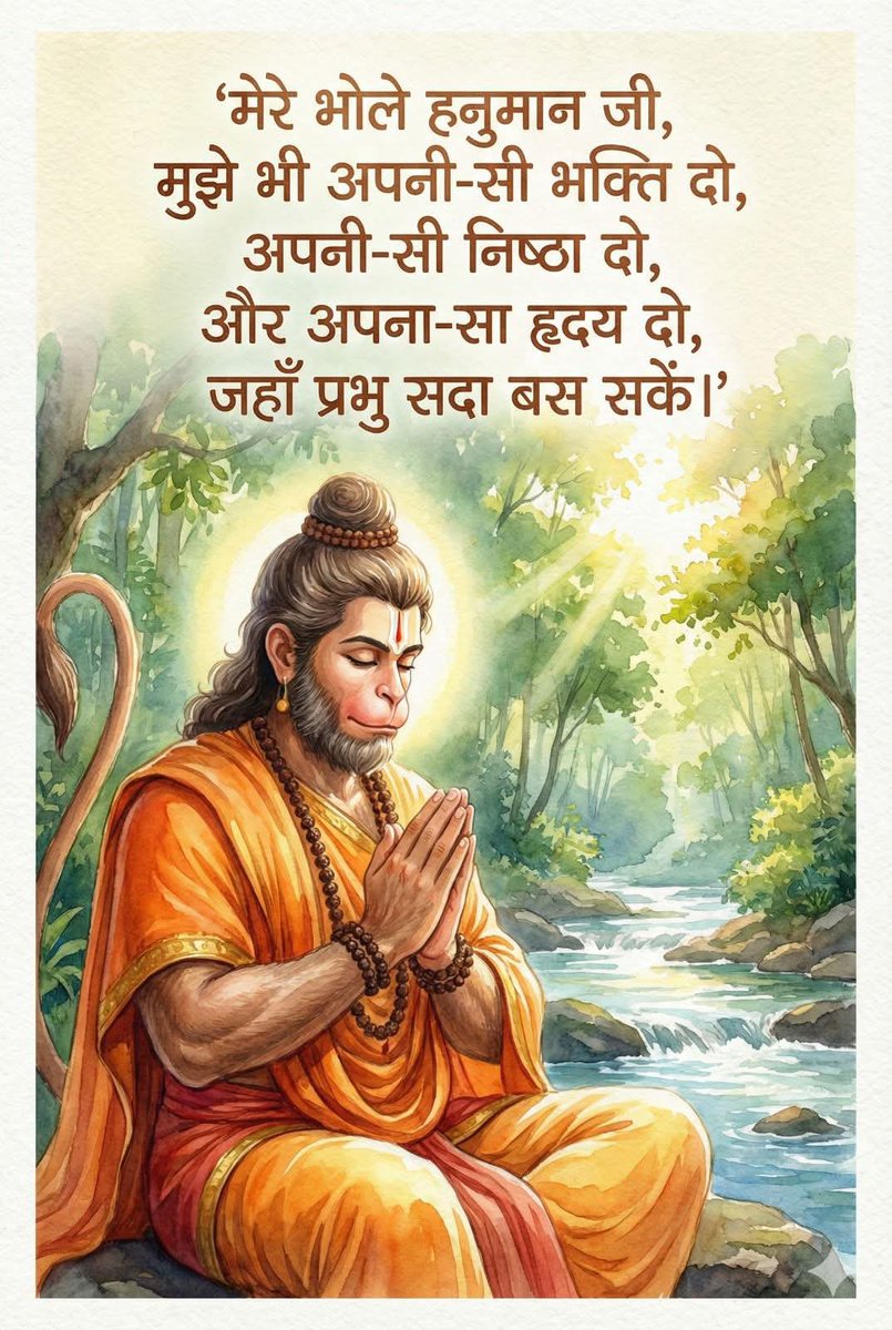 astropremk's tweet photo. शुभ प्रभात दोस्तों 🙏 
नवसे रोग हरे सब पीरा। 
जो सुमिरै हनुमत बलबीरा।
ऊं हं हनुमते नमः 🙏 
जय श्री राम 🙏

#shriram #hanuman #bajrangbali https://t.co/tyiV0iL0eP