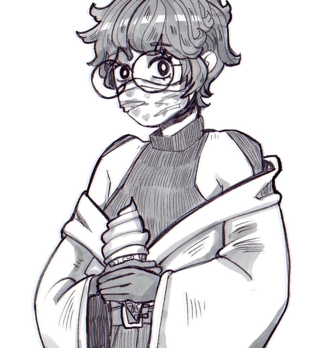 JopaAyu's tweet image. I was thinking that she would wear a mask?

#LimbusCompany