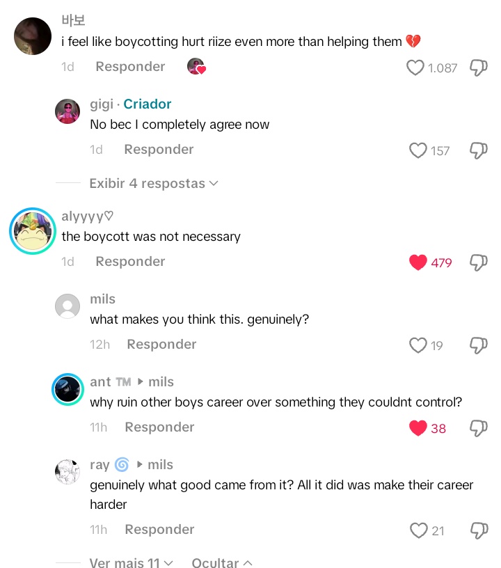 wontonaegi's tweet image. not to be #that person but 2026 started with stop boycott going viral &amp;gt; ON TIKTOK &amp;lt;  and most of the comments admitting  that they did something really wrong to riize... well i hope 2026 will be kinder to riize.