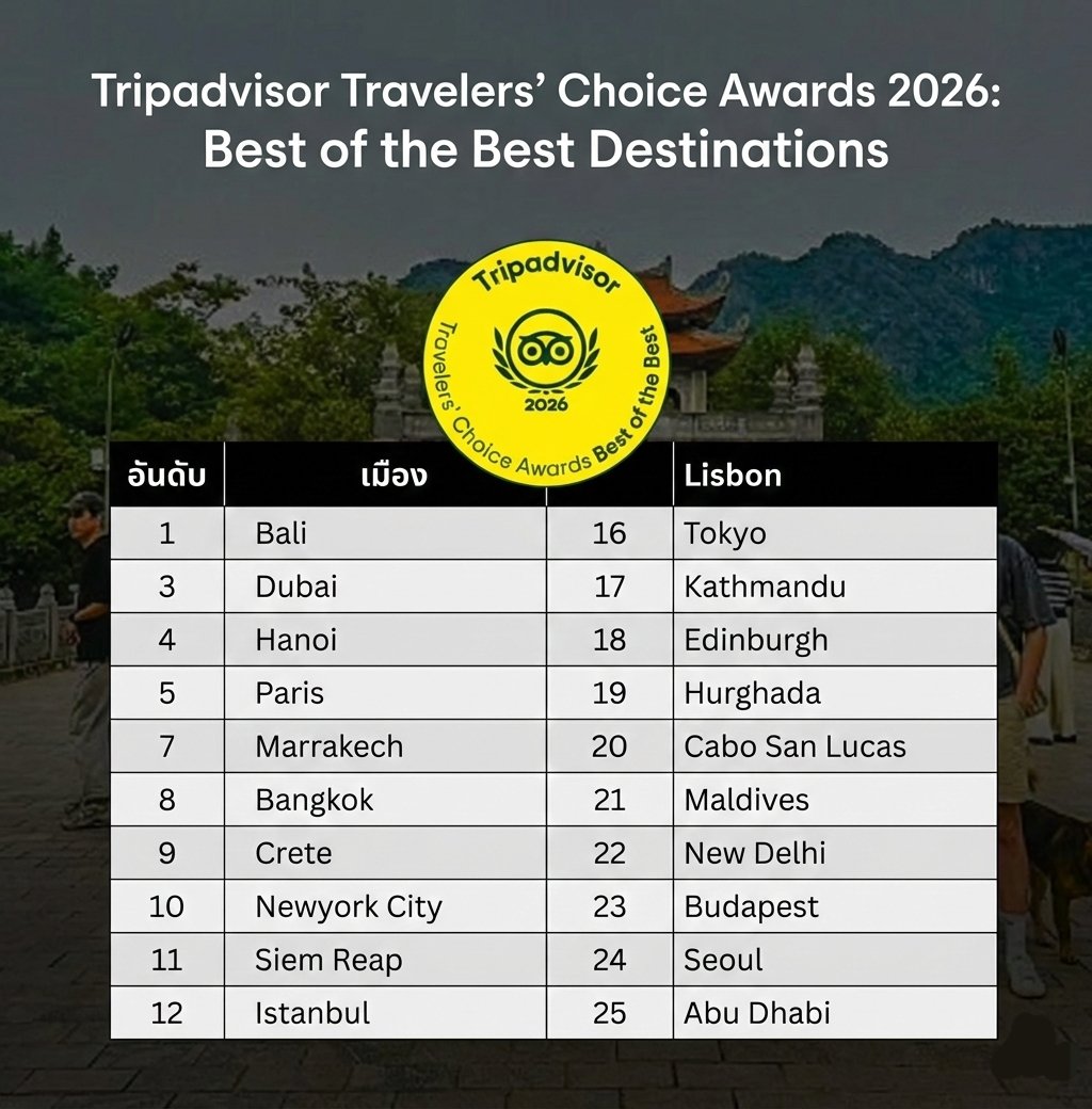Waykubb's tweet photo. Wow Best of the best destinations. 
กรุงเทพ ได้ที่ 8 https://t.co/RyaBT5zhJN