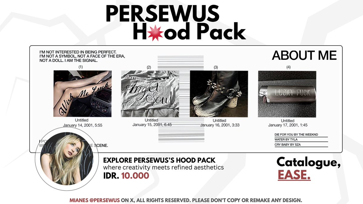 persewus's tweet image. any interaction would be appreciated! ♡ 

ciao, amici! finally, aku open titip untuk empat katalog layout baruku. with special price discount 2k untuk setiap katalog ini, optipnya berlaku sampai tanggal 22 januari aja. jangan lupa cek ALT untuk detilnyaa yaa! #zonauang