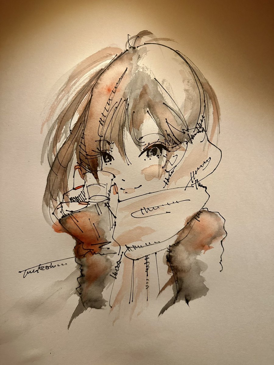 yoshitakaamano #天野喜孝 #スケッチ #ファッションデザイン