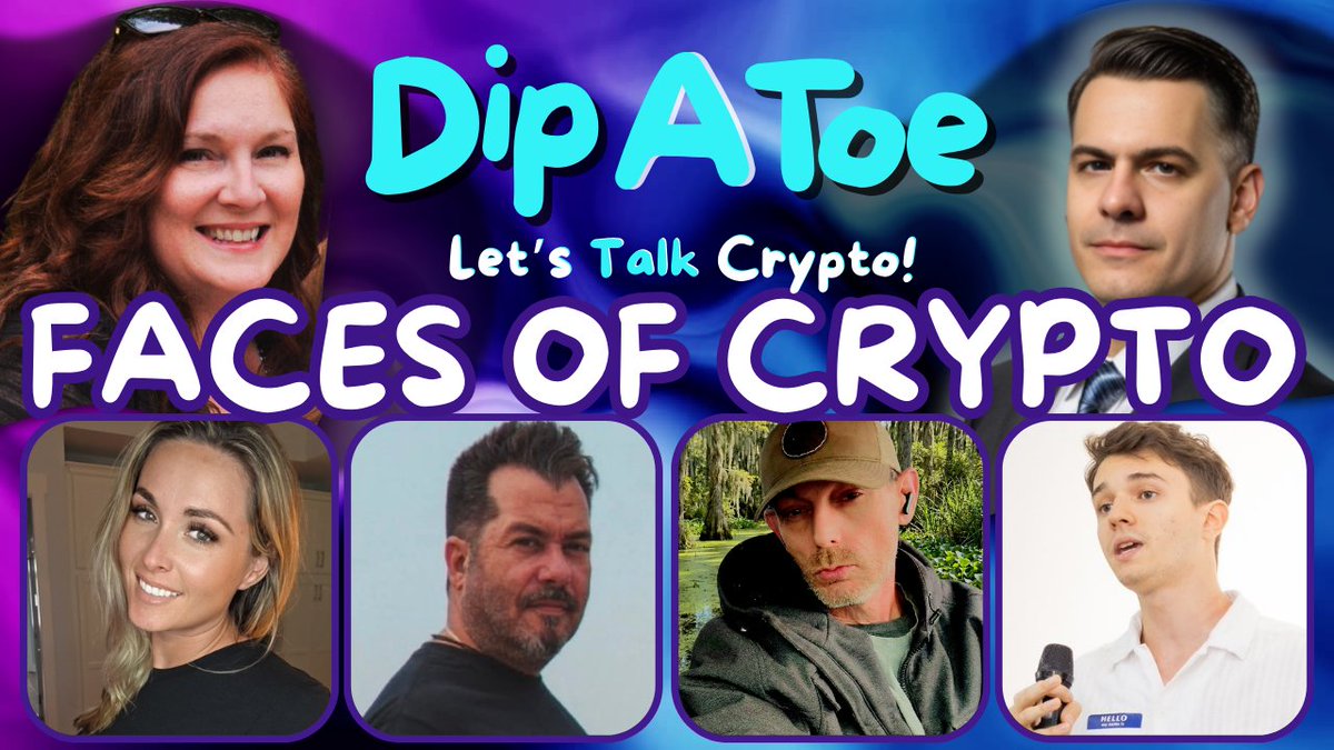 Face of Crypto: Coastal Brews, XRP Fire, DeFi Simplicity & Institutional  Plays Join us this Wednesday on the Dip A Toe Show, live from 8-10pm ET for  the latest Face of Crypto