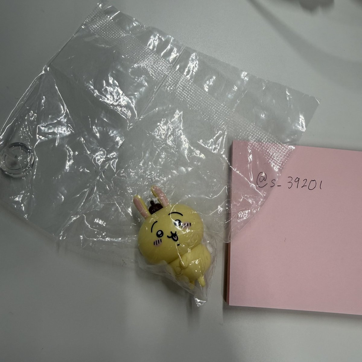 s_39201's tweet photo. ちいかわ×サンリオキャラクターズ なりきりフィギュア

【譲】 うさぎ×ポムポムプリン

【求】 ちいかわ×マイメロディ

都内手渡し希望です！
（郵送も検討可能）
お気軽にお声かけください🌷
よろしくお願いします！

#ちいかわ
#ちいかわ交換
#サンリオ https://t.co/YGvgqImMqM