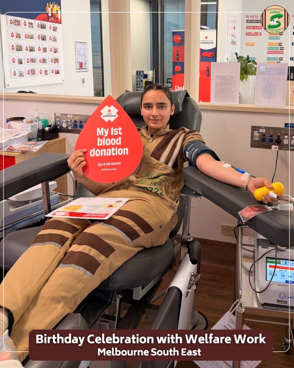 GreenSwelfares's tweet photo. A birthday becomes truly meaningful when it turns into a blessing for others. 
On this special day, Shah Satnam Ji Green ‘S’ Welfare Committee volunteers chose the path of humanity—one celebrated by donating blood🩸 to save lives in Berlin, while another planted a sapling🌱 in Mandi Gobindgarh to gift a greener tomorrow. 
This is how special days become purposeful days.

#BirthdayWithPurpose #BloodDonation #DonateBloodSaveLives #PlantATree