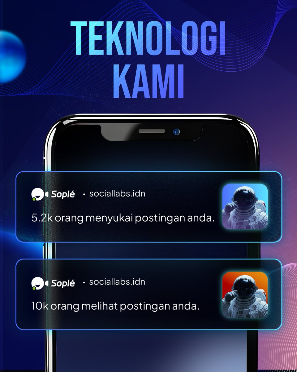 Sociallabs_ID's tweet image. Angka di sosmed bukan cuma likes &amp;amp; follows. Ada pola, timing, dan audiens di baliknya.

Di Social Labs, teknologi bantu kamu baca data, tahu konten paling narik, dan susun strategi lebih yakin. 🚀

#SocialLabs #CreatorGrowth #ContentCreator