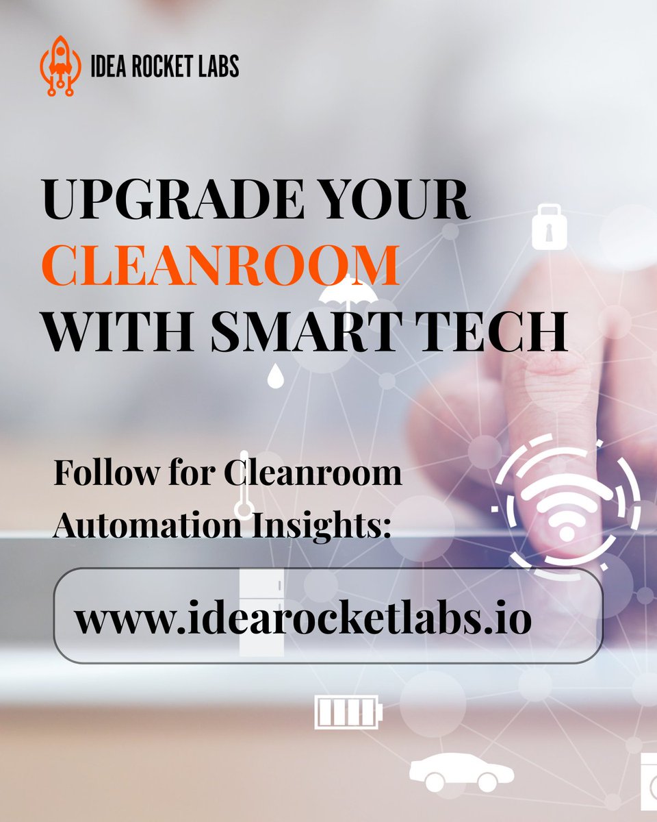 idearocketlabs's tweet photo. Cleanrooms need precision, not manual logs. 
Smart digital control delivers real-time visibility, automated reporting and continuous compliance.
#CleanRoom #SmartManufacturing #IoT #Industry40 https://t.co/ucYoAY4ZgQ
