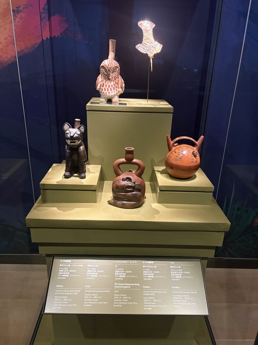 emp_lop's tweet photo. #マチュピチュ展 https://t.co/UrIwoFw23b