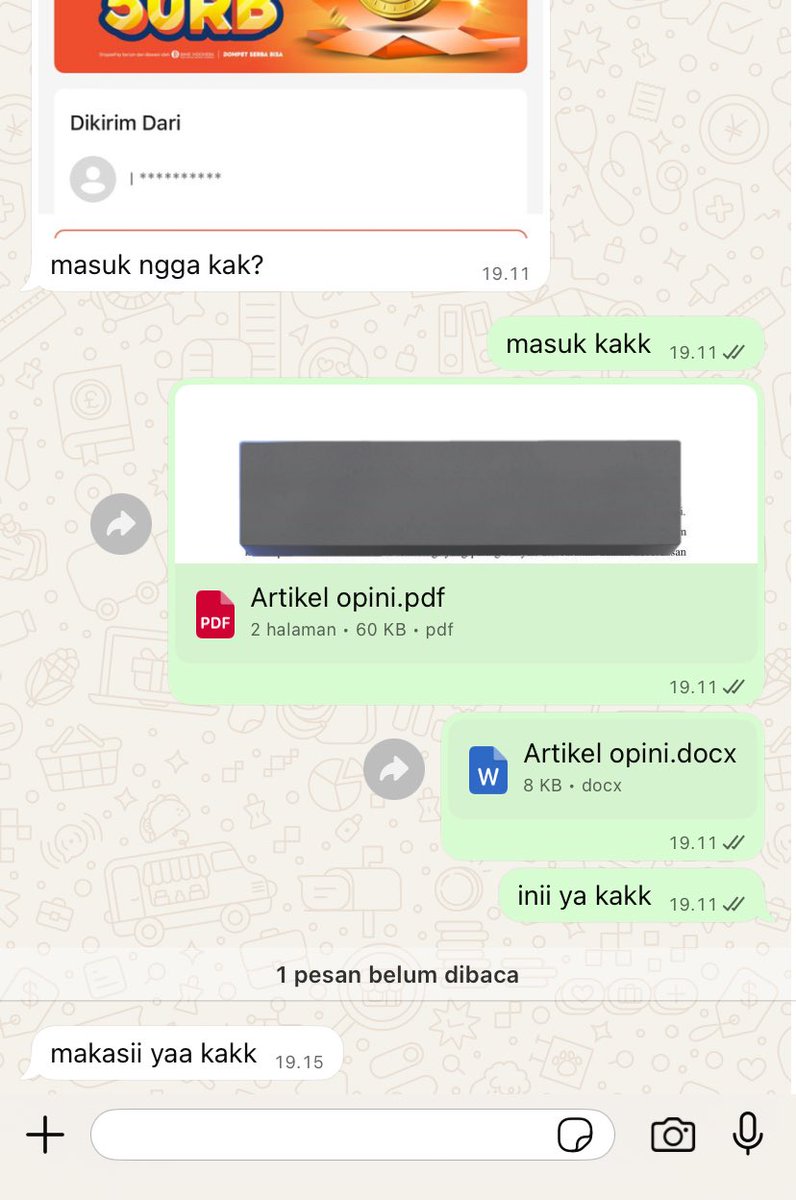 studilance's tweet image. [ TESTI #jokidistudilance ]

Joki tugas artikel opini 

✅ fee murah + bisa nego 
✅ payment di akhir

#jokitugasmurah #zonauang #zonajajan️️ #infojoki