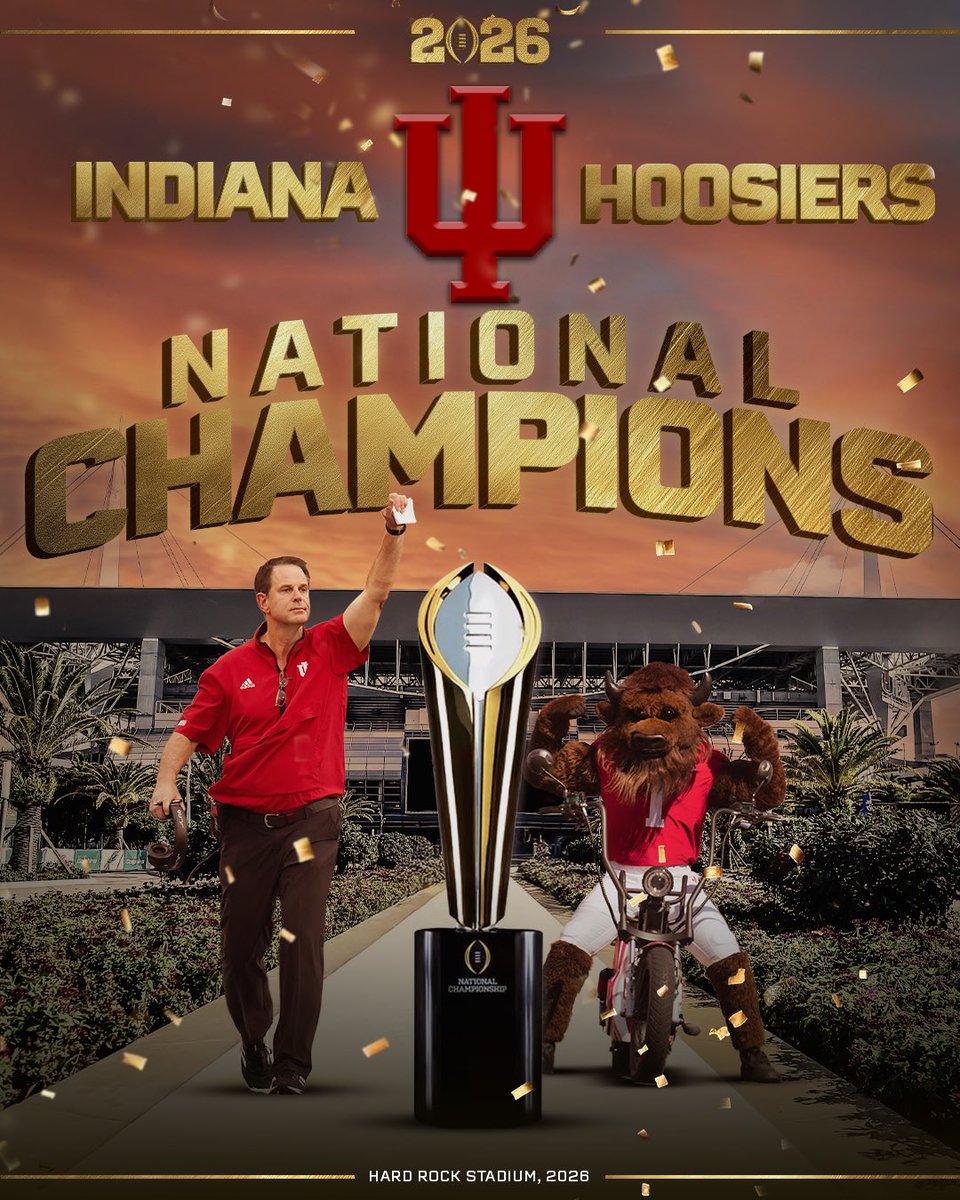 HardRockStadium's tweet image. A perfect season ends in a National Championship! 🏆