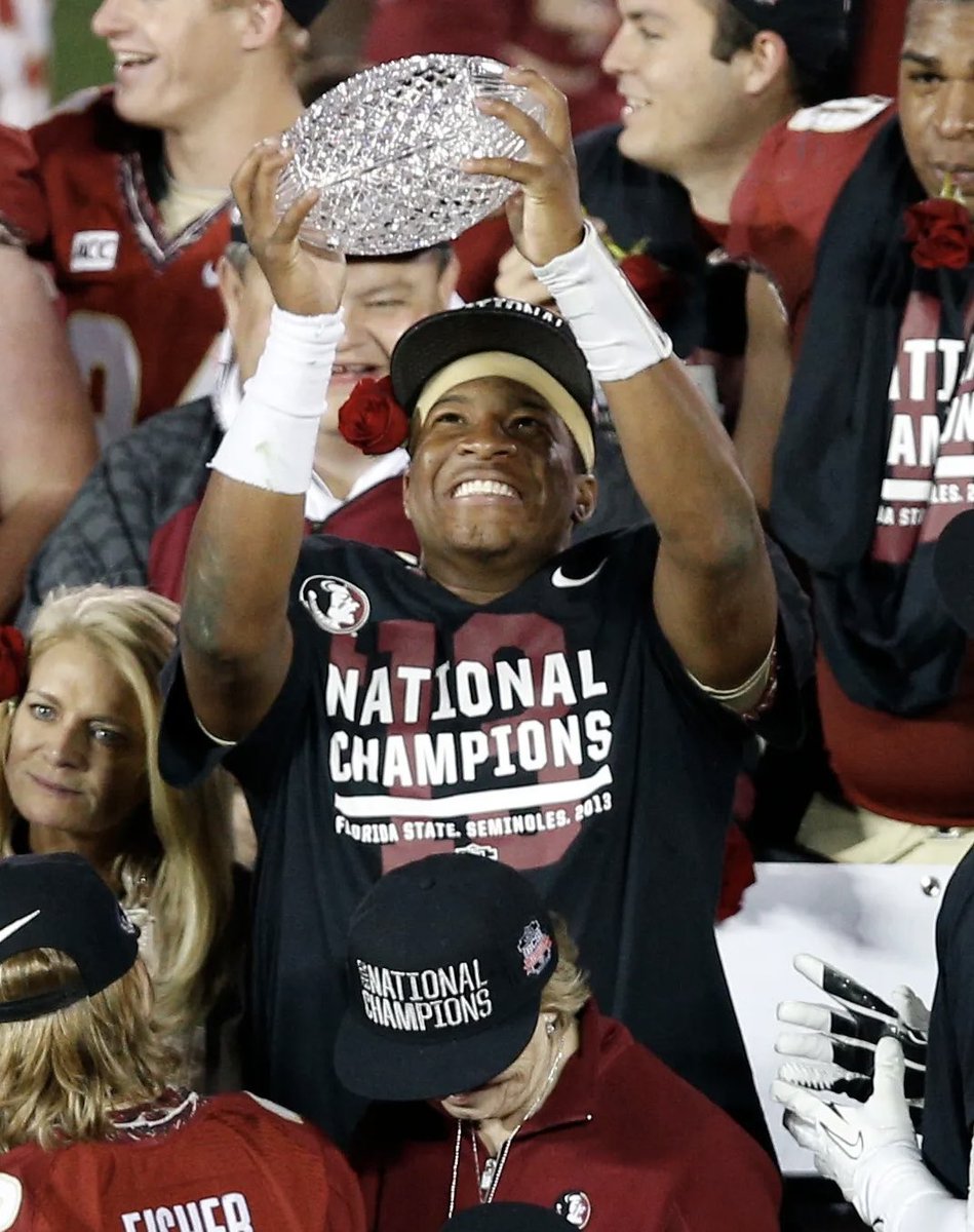 In the last 20 years, only two of Florida's Big 3 teams have lifted a National Championship trophy.

Miami Hurricanes - Zero ❌
Florida St. Seminoles - One 🏆
Florida Gators - Two 🏆🏆