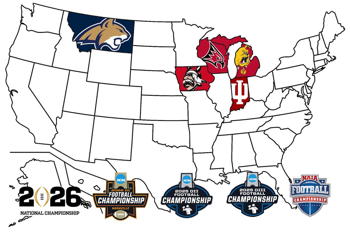 SportsPSD's tweet image. College football belongs to the north.